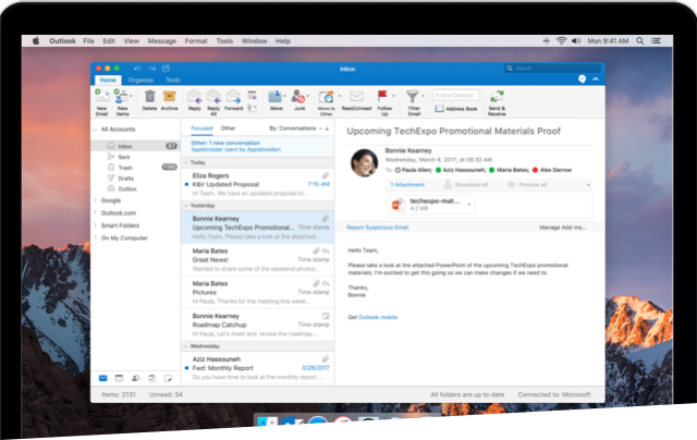 Outlook Office Mac App